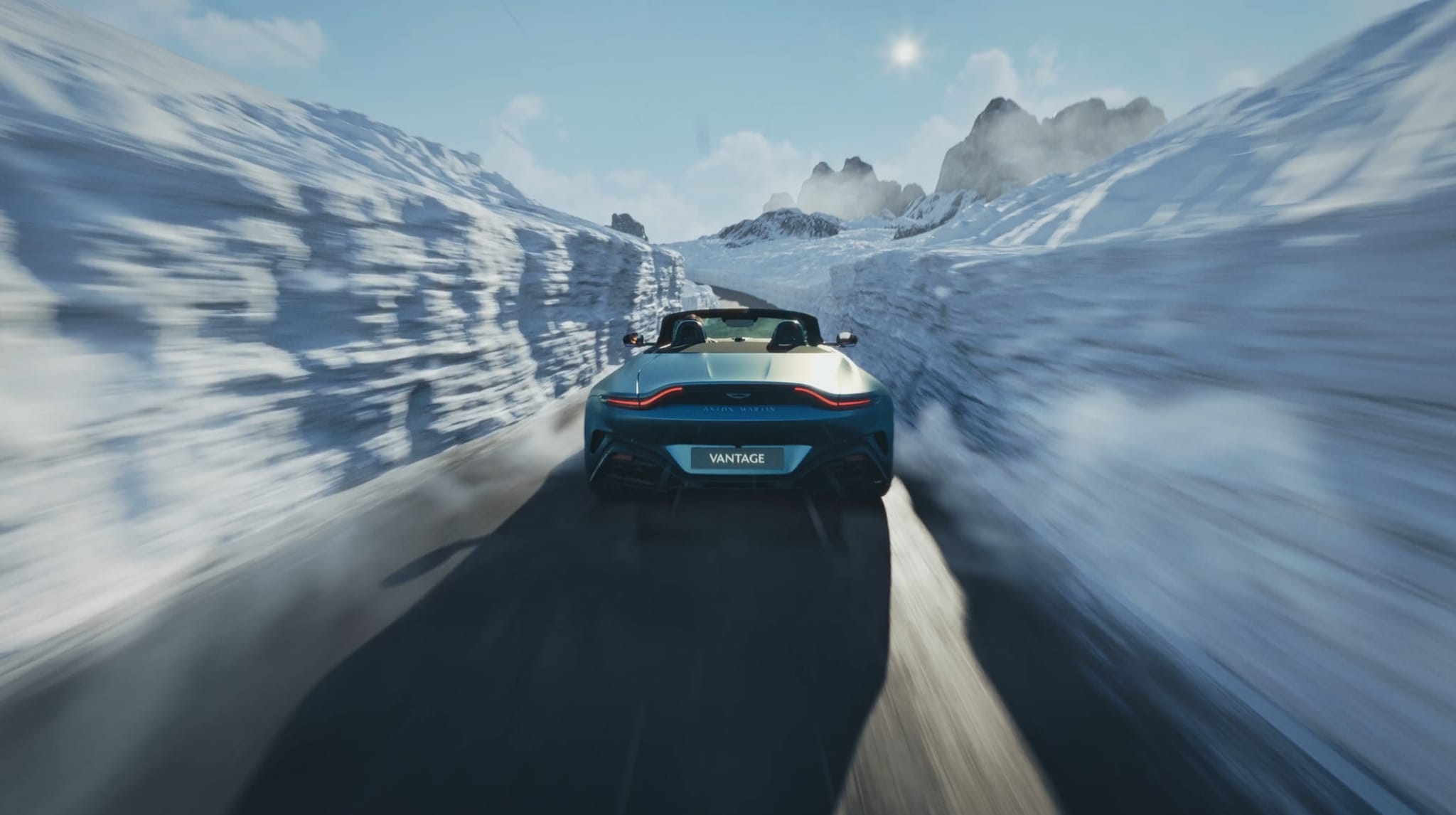  The new Aston Martin Vantage Roadster | Unreal Engine Animation